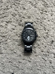 Fossil Gents Watch with Black Chronograph Dial & Stainless Steel Bracelet CH2601 - Picture 1 of 6
