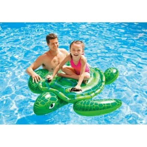 Intex Paseo Inflable en Tortuga Lil Niños Piscina Flotador Playa Jinete Juguete - Imagen 1 de 4