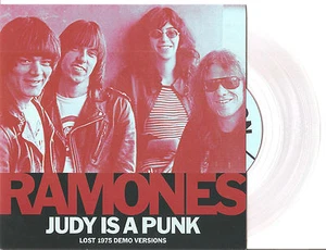 RAMONES "Judy Is A Punk" 7" Inch clear Vinyl Limited RSD 16 ltd - Foto 1 di 1