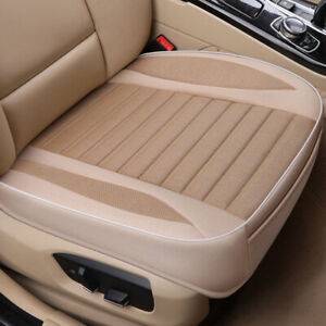 1× Car Front Seat Cover Breathable PU Leather Pad Mat Chair Cushion Accessories