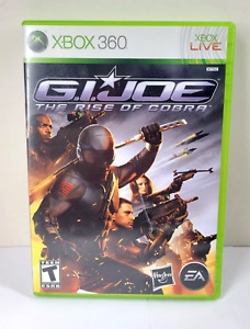 G.I. Joe The Rise of Cobra (Xbox 360, 2009) (gioco + custodia + manuale e inserti)