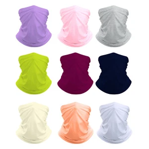 G4 4 Piece Neck Gaiter Face Mask Balaclava Neckerchief Bandanna Headband Multi - Picture 1 of 23