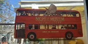 Night at the Museum secret of the Tomb advert. Double Decker Bus window sticker - Picture 1 of 12
