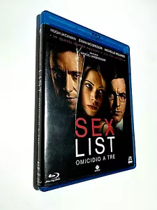 SEX LIST Omicidio a Tre BLURAY - VERSIONE ITALIANA - Foto 1 di 1