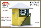 HO 1:87 Scale SIGNAL TOWER BUILDING Kit Model Power New in Box Sealed 481