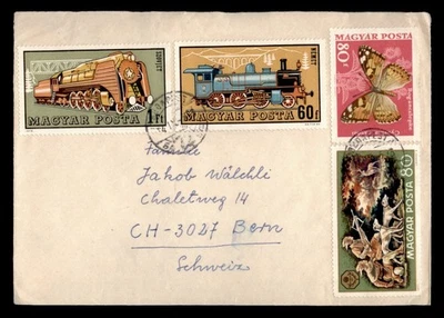 DR WHO 1973 HUNGRÍA TREN MARIPOSA A SUIZA w13719 Foto 1 de 2