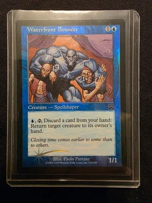 Waterfront Bouncer Mercadian Masques FOIL Near Mint MTG Magic - Image 1 of 3