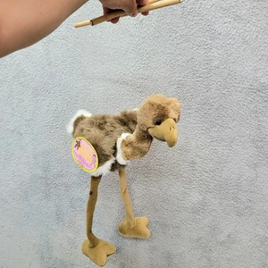 Plush Creations INC STRING PUPPETS Ostrich Walking Marionette String Puppet - Picture 1 of 5