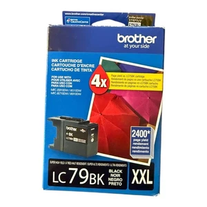 Genuine Brother LC79BK XXL Black Super High Yield Ink Cartridge New - Open Box - Picture 1 of 5