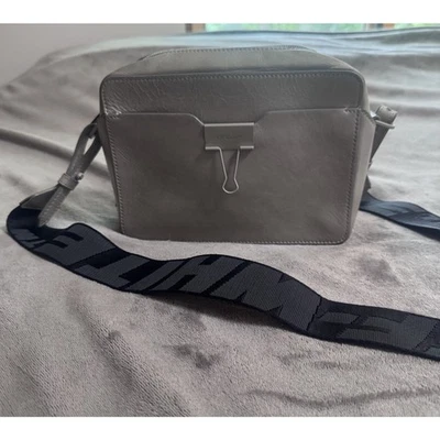 Off-White Signature Style Binder Clip Belt/Shoulder Bag - Gray - Image 1 of 4