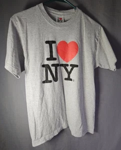 Camiseta mujer I Love New York gris mediano - Imagen 1 de 8