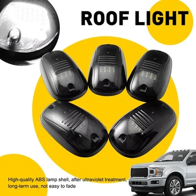 白色烟雾驾驶室车顶标记灯适用于道奇 Ram 1500 2500 3500 4500 2003-2018 — 第 1/4 张图片