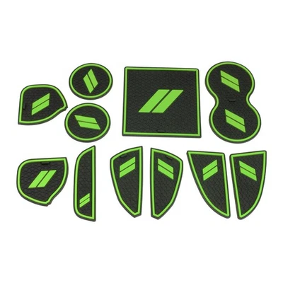 Alfombrillas antipolvo interiores de auto suaves 11x accesorios para Dodge Challenger 2015-2023 Foto 1 de 4