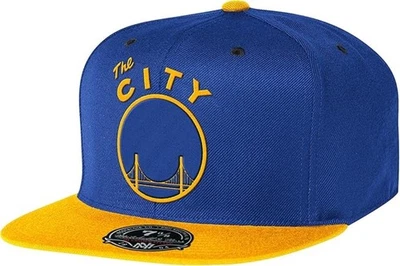 Mitchell & Ness Golden State Warriors Two Tone High Crown Fitted Hat/Cap - NWT - Image 1 of 4