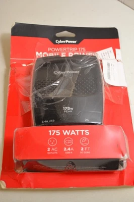 CyberPower 175W Portable Power Inverter CPS175PSU - Image 1 of 3