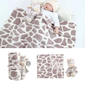 2pcs/set Flannel Newborn Baby Sleeping Blanket 75*100cm Baby Sleep Blanket - Picture 1 of 18