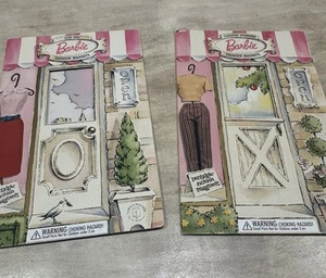 Vintage Barbie Magnetic Board Scenes County And City Life. No Magnets 1997. - Imagen 1 de 11