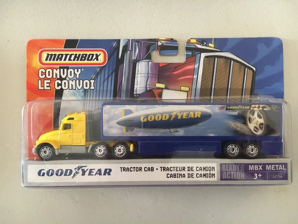 2005 GOOD YEAR BLIMP Matchbox Convoy Tractor Cab Semi Diecast NEW SEALED - Image 1 of 3