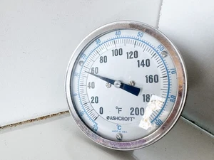 ASHCROFT 30EI60R025 0-200F 3" NSMP (EL18) - Picture 1 of 7