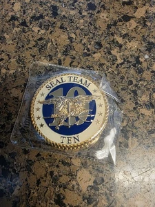 Awesome NSW Navy Seal Team 10 Challenge Coin - Picture 1 of 2
