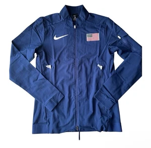 Nike 2023 USA International Team Pro Elite Blue Podium Jacket Size Large - Picture 1 of 5