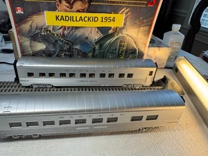 🚂 MTH /RK  30-67337  SANTA FE 2-CAR STREAMLINED  60' PASSENGER CARS⚡ L1383 - Picture 1 of 5