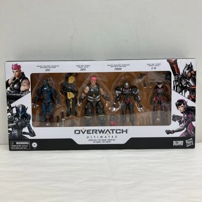 Figura de acción Hasbro Overwatch Ultimates Carbon Series paquete de 4 conjunto caja abierta Foto 1 de 4
