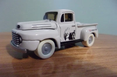 COCA-COLA JOHNNY WHITE LIGHTNING 1950 FORD F-1 PICKUP R2 #1 diecast 1:64 COKE - Image 1 of 4