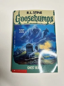 Goosebumps Ghost Beach by R. L. Stine (1994) - True 1st Print - Picture 1 of 8