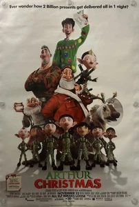 ARTHUR CHRISTMAS Original One Sheet Rolled Movie Poster - 2011 - Picture 1 of 5