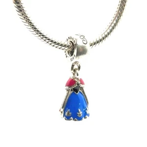 PANDORA DISNEY X FROZEN ANNA DRESS S925 DANGLE ENAMEL CHARM (EPJ029386) - Picture 1 of 6