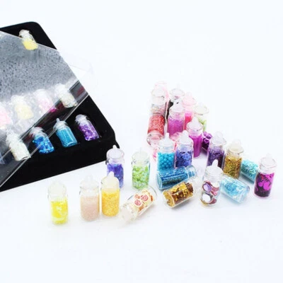DIY Nail Sequins Powder Glitter UV Gel Manicure Tips 3D Nail Art Decorations New - Image 1 of 4