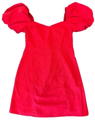 Vestido Francescas Rojo Novia Lazo Atado Talla Mediana Juniors Mi Ami Foto 1 de 4