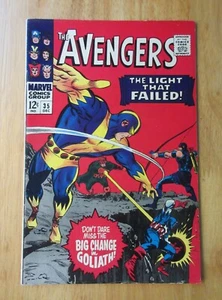 AVENGERS #35 (1966) **Insanely Bright & Colorful!** (VF) - Picture 1 of 4