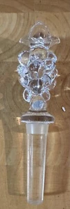 Glass Grape Design Wine Stopper Bottle Stopper - Picture 1 of 1