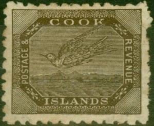 Cook Islands 1902 2d Deep Brown SG31a "No Figures of Value" Good MM Extremely... - Bild 1 von 1