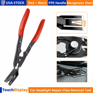 Car Headlight Repair Installation Tool Trim Clip Removal Plier Van Door Panel US - Picture 1 of 8