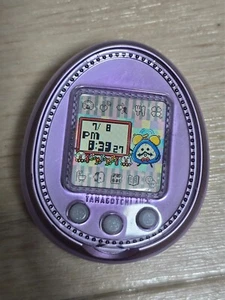 Tamagotchi 4U Plus 4U+ Purple Lavender Bandai Japan 2015 Virtual Pet Used - Picture 1 of 16