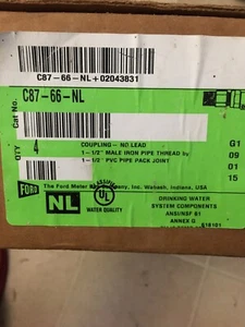 1-1/2 Coupling MIP/PVC PJ - Picture 1 of 6