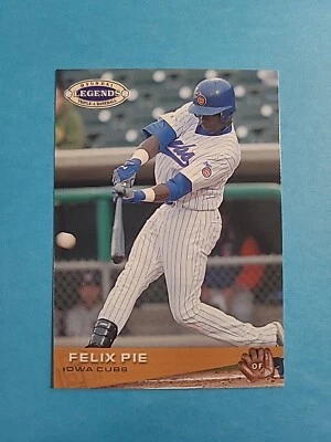 CARTÃO DE BEISEBOL FELIX PIE 2006 LEGENDS OF TRIPLE-A MINOR LEAGUE H8073 - Imagem 1 de 2