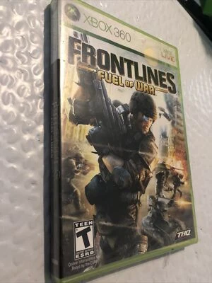 Frontlines: Fuel of War  NEW Xbox 360  Outer Wear Rips Tears Stain On Seal - Image 1 of 4