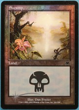 Swamp (341) FOIL Onslaught NM Basic Land MAGIC MTG CARD (ID# 198773) ABUGames
