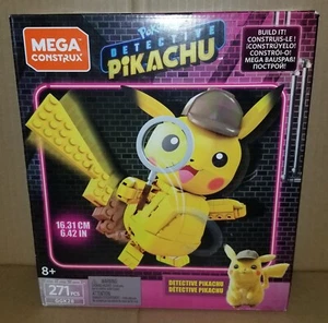 Mega Construx Pokemon DETECTIVE PIKACHU (GGK28) Nuevo y Precintado - Imagen 1 de 2