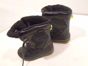 Swiss Tech Thinsulate Water Resistant Winter Boots Childs US size 11 lace up - Picture 1 of 4
