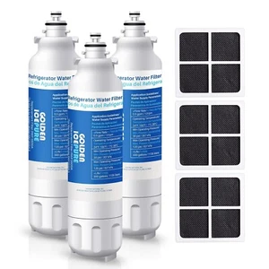 RWF3500A Fit for LG LT800P ADQ73613401 LSXS26366D and Air Filter LT120F 3Pack - Picture 1 of 7