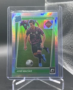 Jose Macias 2021-22 Donruss Optic Soccer Silver Holo Prizm Rated Rookie Mexico - Picture 1 of 3