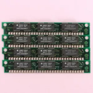 30 Pin 4MB RAM (4x 1MB Modules) Parity 5V 70ns Hitachi Memory TESTED + REPORT - Picture 1 of 5