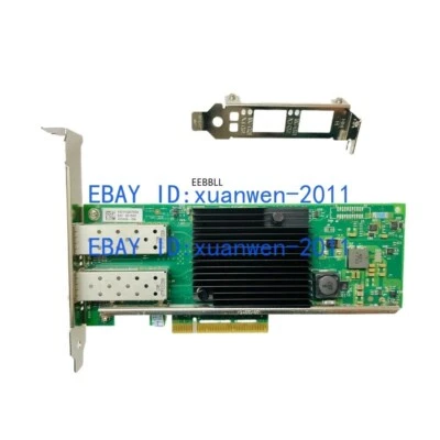 Lenovo X710-DA2 X710DA2 10Gb/s PCI-E Dual Port SFP+ CNA Network Adapter  - Bild 1 von 4