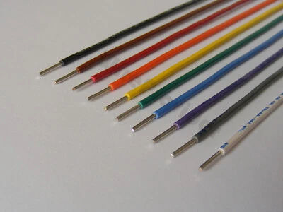 5m 1/1.02mm Alpha Wire 18AWG 0.823mm² Single Solid Core Hook Up Wire WP-2403