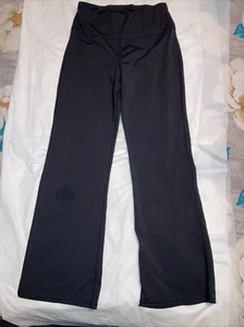 yoga pants flare leg size medium nylon and spandex made in China - Picture 1 of 2